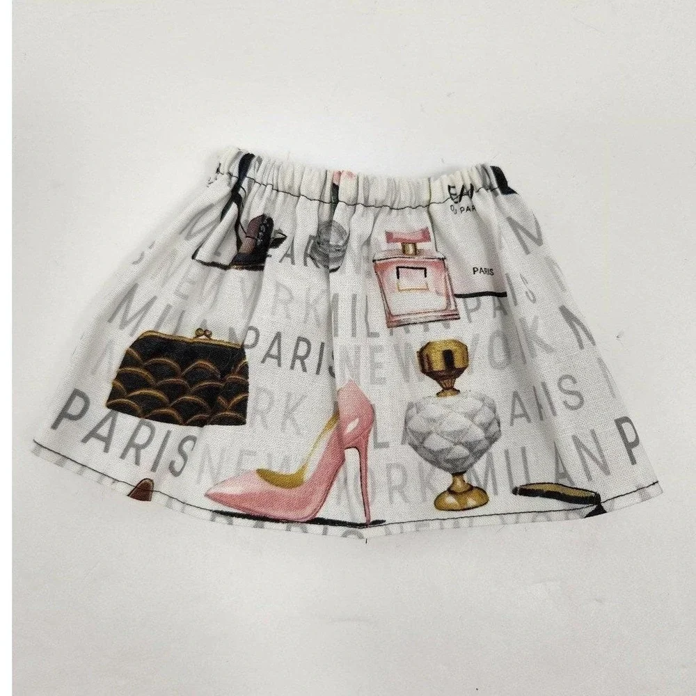 18" Doll Bougie Skirt handmade - Fits American Girl, My Life, Our Generation - Picture 3 of 4